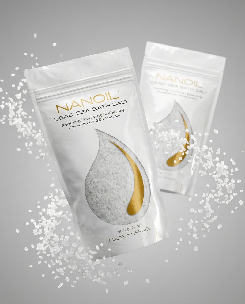 sól do kąpieli z morza martwego nanoil
